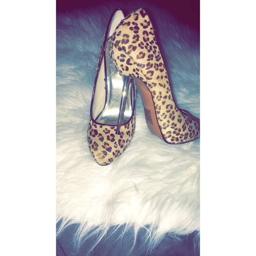 Leopard High Heels